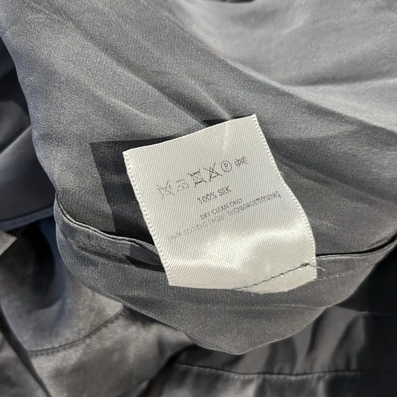 Roses Are Red Morning Quote Silk Mint Two-Tone Kimono - Picture 13 of 13